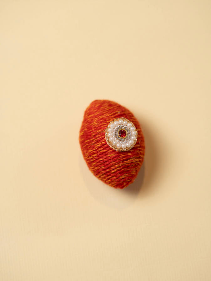 Nariyal wrapped in Roli