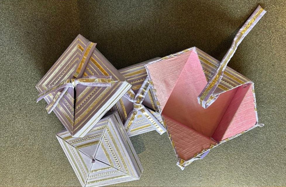 Fabric Boxes Decorate