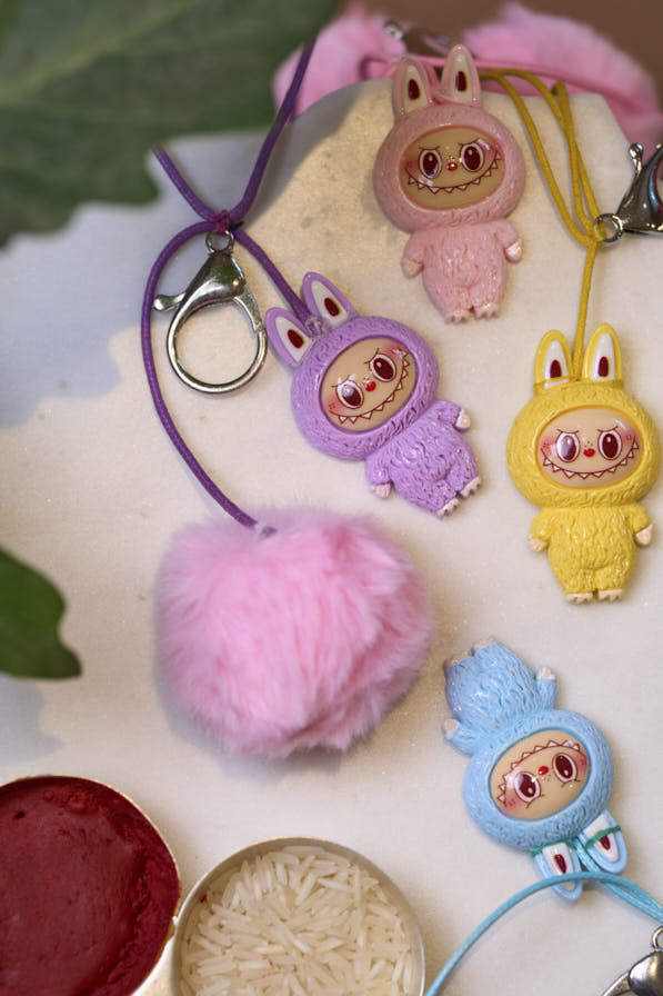 LABUBU WITH POM POM