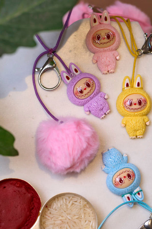 LABUBU WITH POM POM