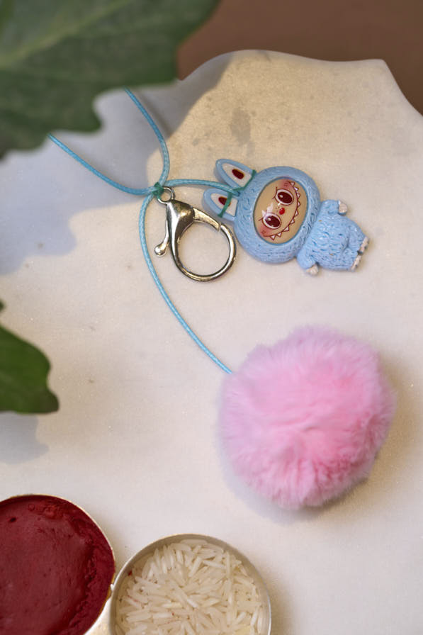 LABUBU WITH POM POM