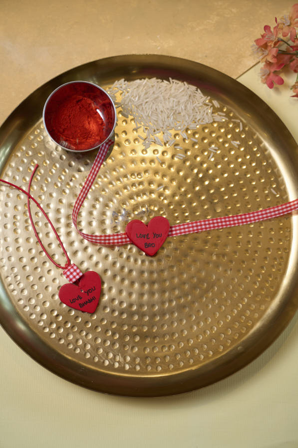 DIY RAKHI - BHAI BHABHI SET