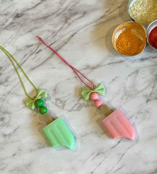 Ice cream popsicles