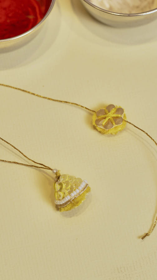 Bhagwanji Rakhi Set