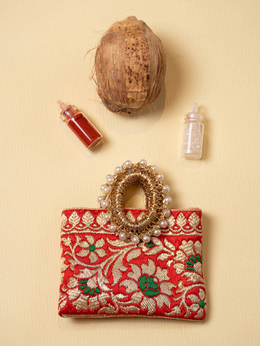 Nariyal, Roli , Chawal in a bag