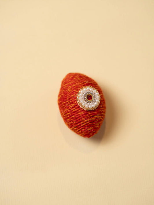 Nariyal wrapped in Roli