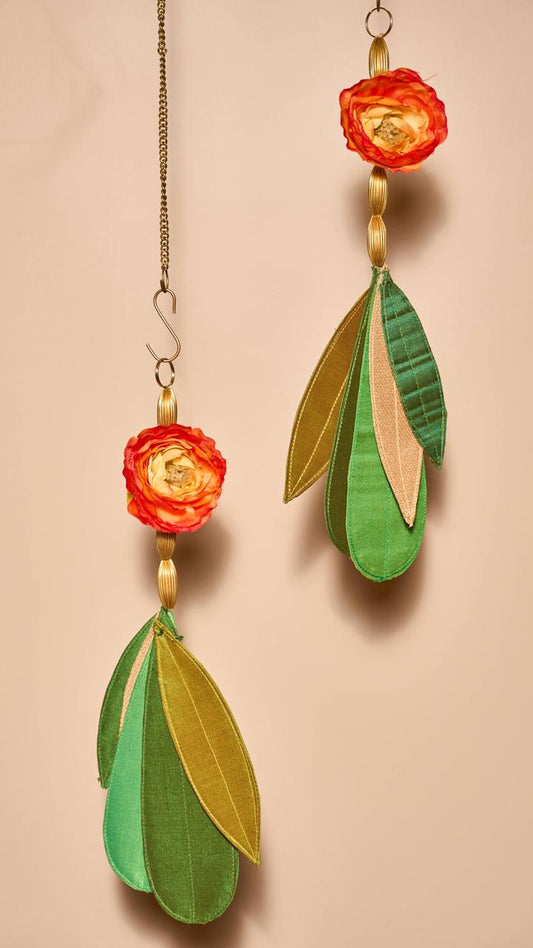 Silk Fabric Leaves