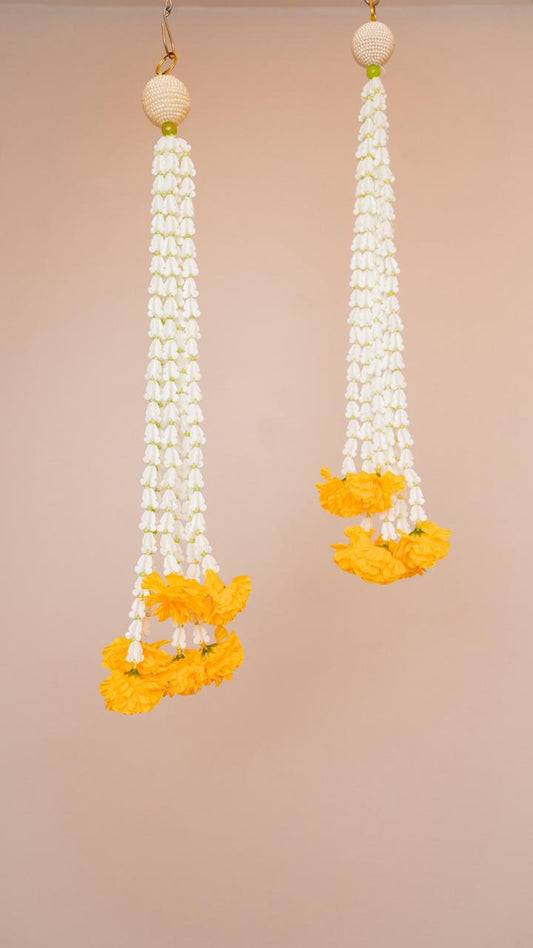 Hanging Yellow White