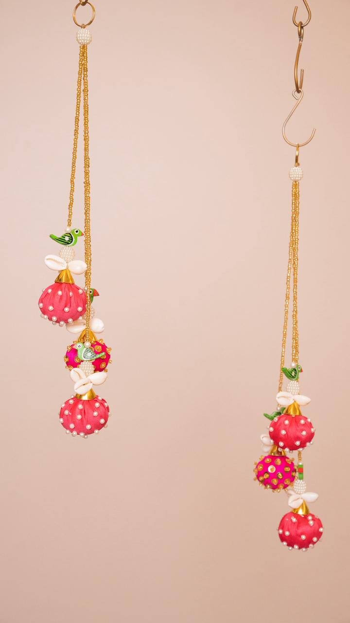 Hanging Pink Balls