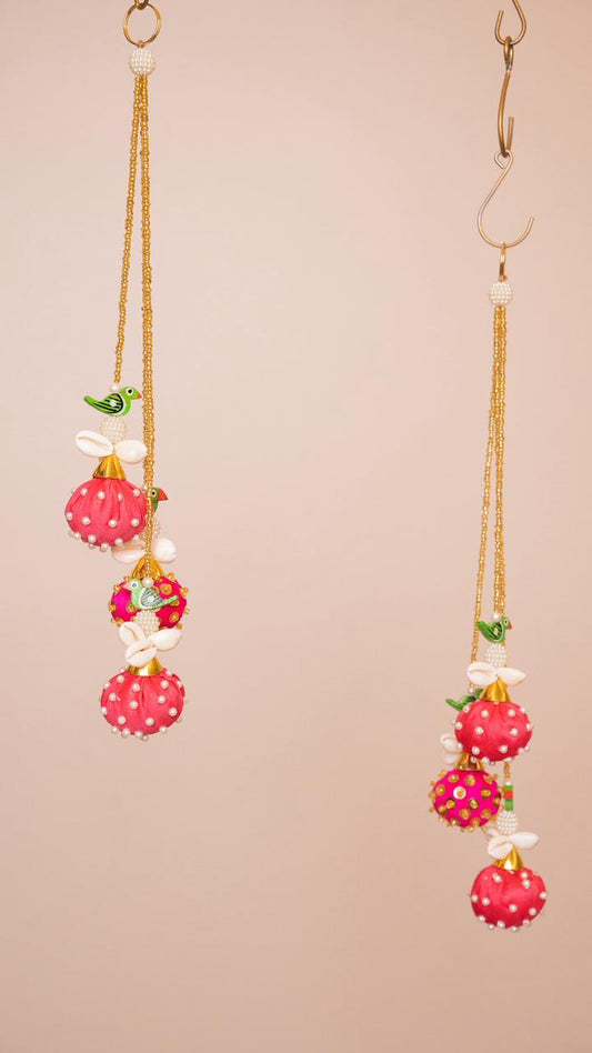 Hanging Pink Balls
