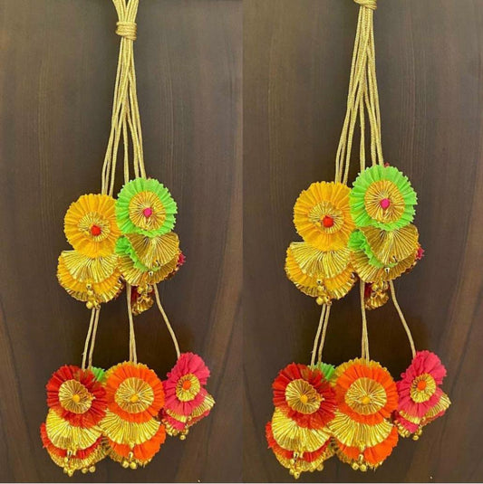 Hanging Fabric Flowers