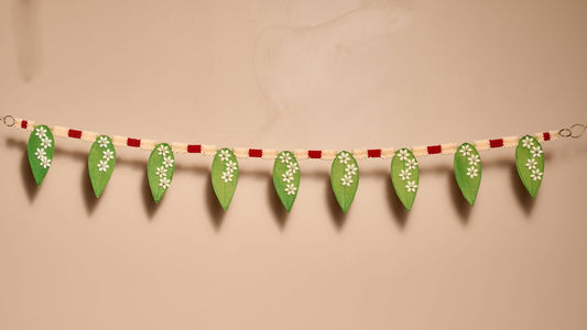Bandarwal Silk Fabric Leaves