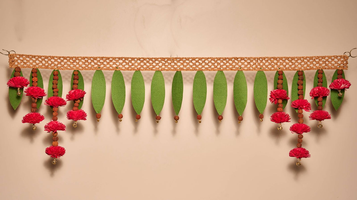 Bandarwal Felt leaves and Sola Flowers