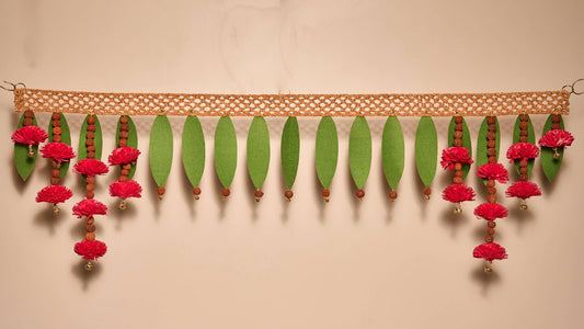 Bandarwal Felt leaves and Sola Flowers