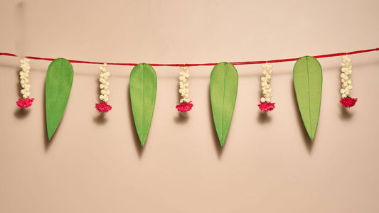 Bandarwal Silk Fabric Leaves