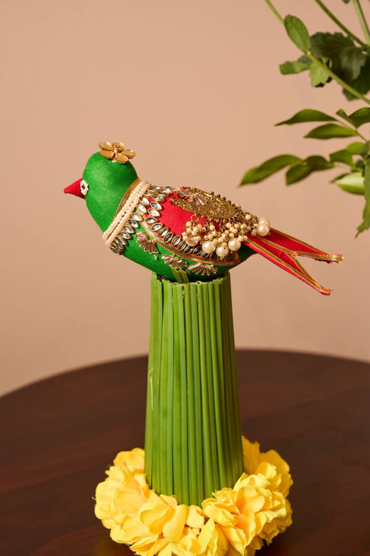 Decor Embellishments With Parrot