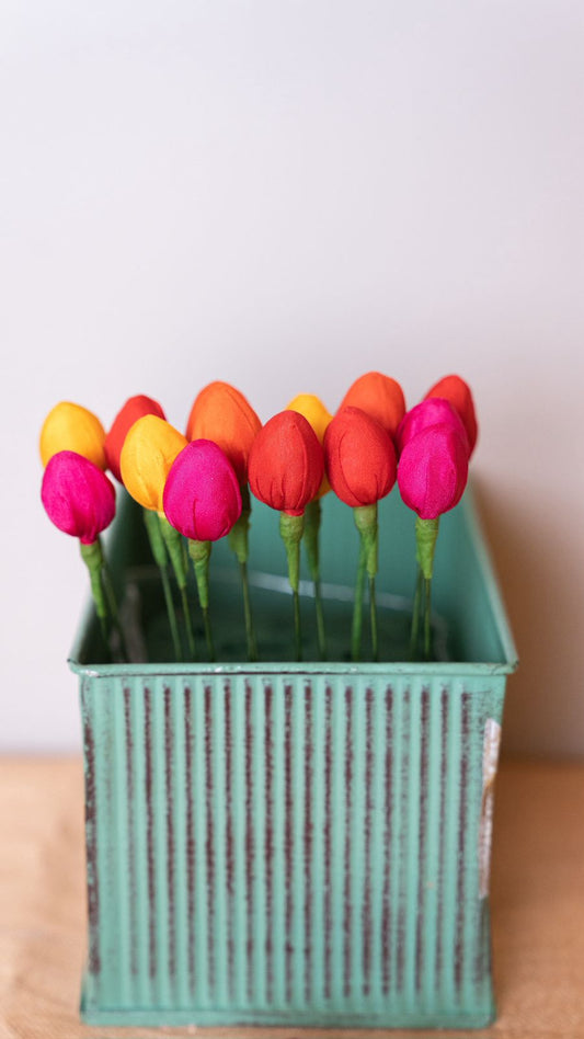 Decor Embellishments & Flowers Silk Buds