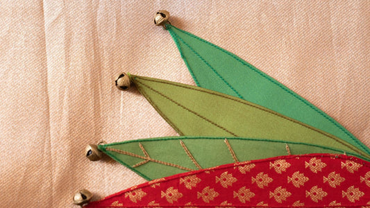 Decor Embellishments & Flowers Brocode Fabric
