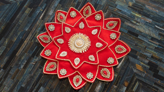 Table Decor Velvet Fabric