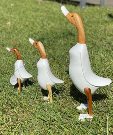 Home Decor Wooden Ducks