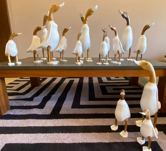 Home Decor Wooden Ducks