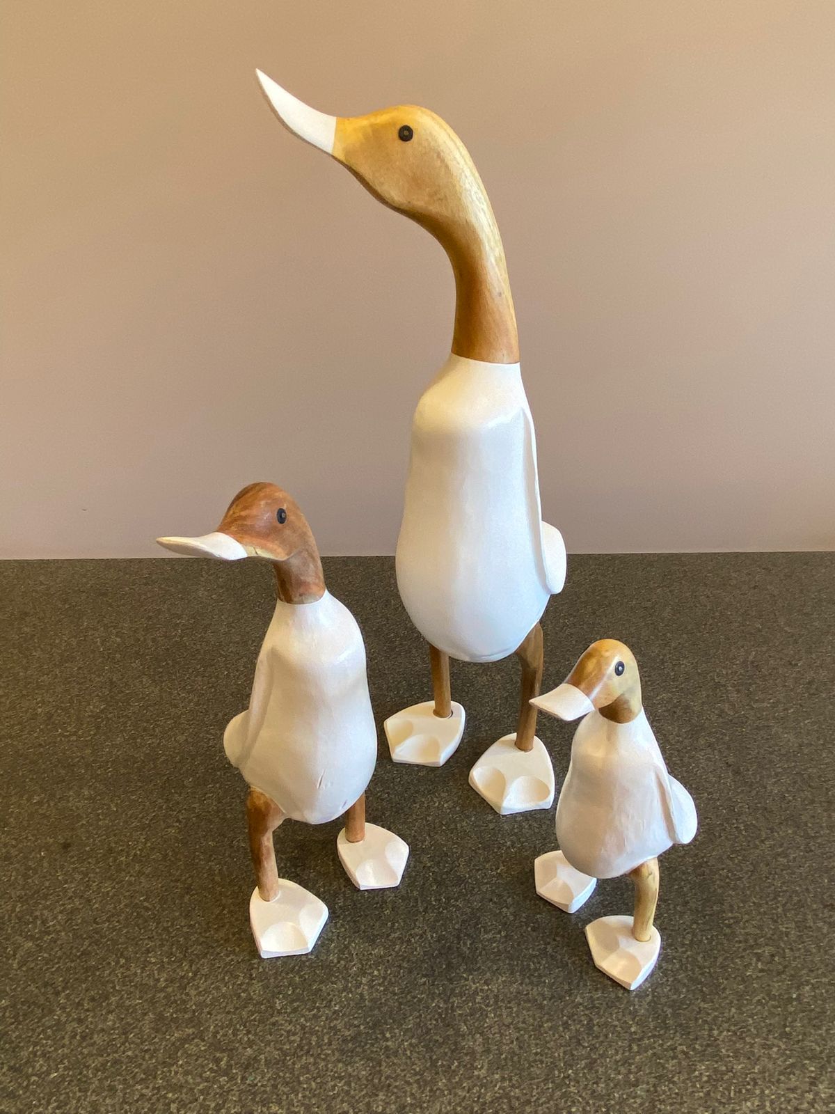 Home Decore Wooden Ducks