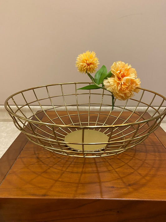 Basket With Decor