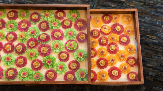 Handmade Fabric Tray