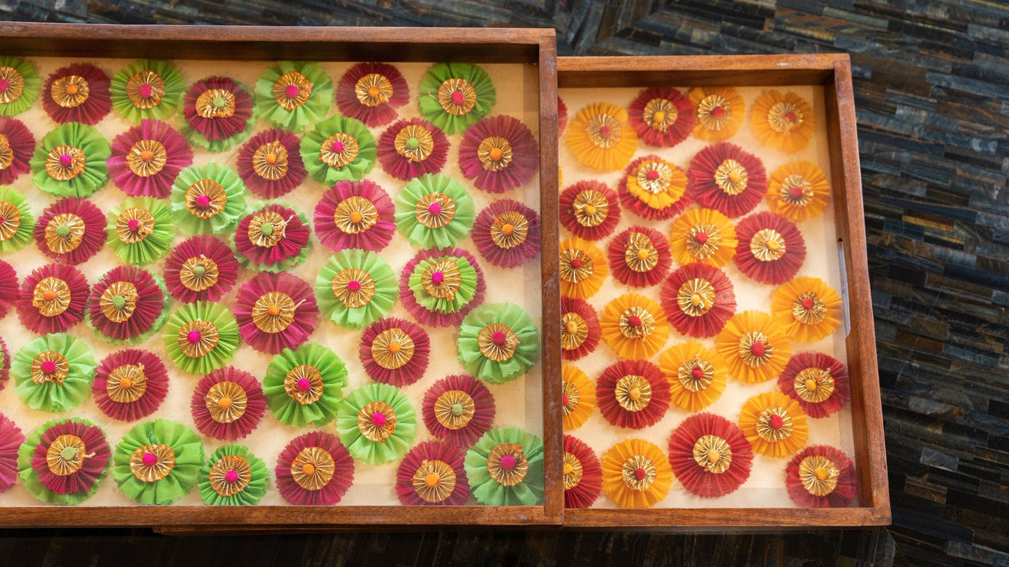 Handmade Fabric Tray