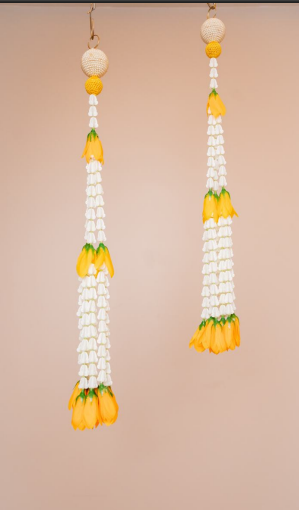 Hanging Champa flowers.